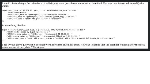 Wordpress: Modify query after meta value смотреть онлайн