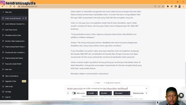"ChatGPT dan Tafsir Al-Quran ‼️‼️ Cara Cepat Mencari dan Menafsirkan Ayat Al-Quran" смотреть онлайн