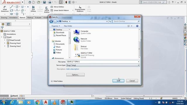 Change Solidworks drawing file to Autocad DWG without using any websites смотреть онлайн