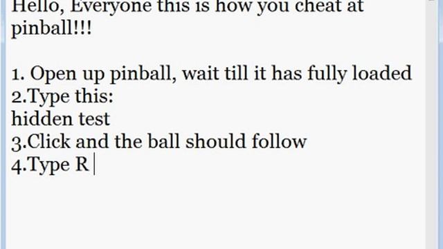 How To Cheat at Pinball смотреть онлайн