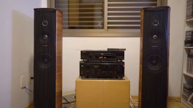 Sonus Faber Olympica with Sony ES 333ESR integrated? A simple test. смотреть онлайн
