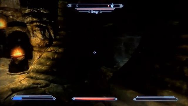 SKYRIM BERSERKER - LEGENDARY DIFFICULTY GAMEPLAY PS3 - Forsaken Cave, Curalmil смотреть онлайн