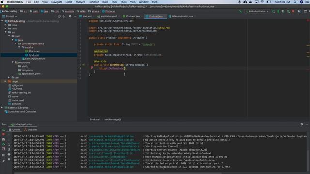 Creating Consumer Producer in Spring boot Kafka Spring Boot Application смотреть онлайн