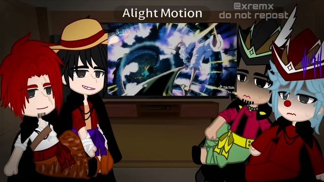 Four New Emperors Reacts To Luffy / Joyboy | ??/ ?? | Manga Ch.1060-1090 | One Piece Gacha React смотреть онлайн