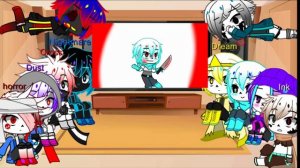 {Кошмар эррора} сансы в одном доме (+реакция и ответы на вопросы)    part-7  (UnderTale)   ♡А♡