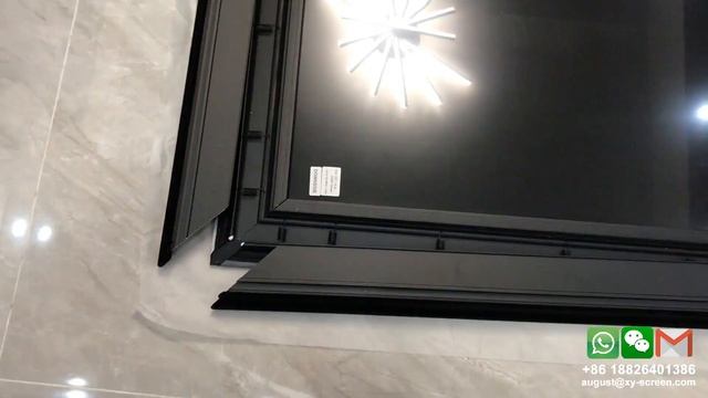 Fengmi 4K Ultra Short Throw Projector on 100 inch ALR Screen| Email: august@mirage-view.com смотреть онлайн