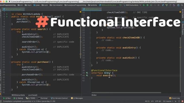 Java 8 - When To Use A Lambda ? Benefits Of Lambda | Boiler Plate Code | Example Code | InterviewDO смотреть онлайн