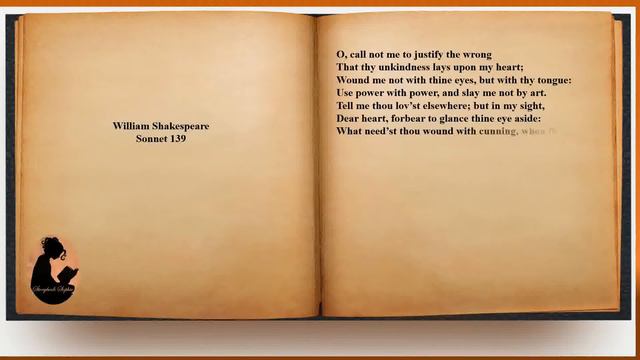 William Shakespeare - Sonnet 139 (audio with text) смотреть онлайн