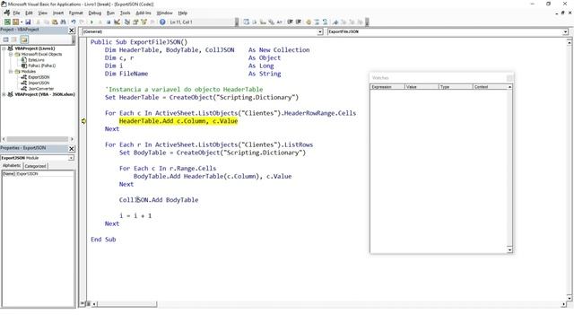 Exportar e importar arquivo JSON com Excel VBA смотреть онлайн