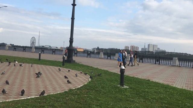 Прогулка по набережной г. Благовещенск смотреть онлайн