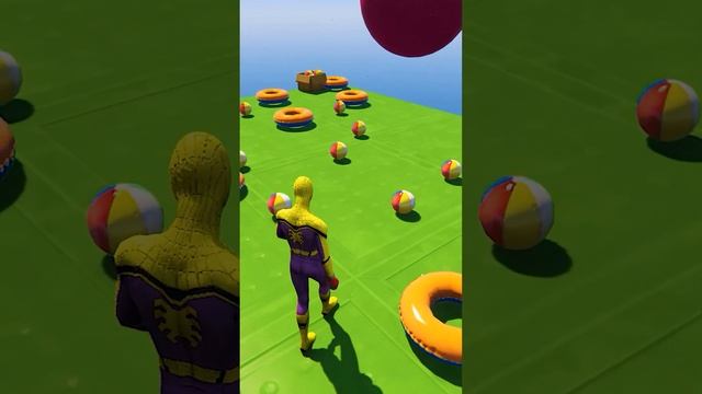 GTA 5 Epic Water Ragdolls Spiderman Vs Multi color Squid game Doll | Jumps/Fails смотреть онлайн