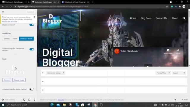 How To Replace Logo In Wordpress Par Logo Kaise Badle || Wordpress Logo || Wordpress Hindi смотреть онлайн
