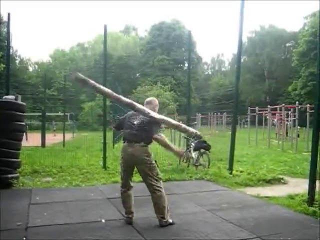 Система Кадочникова. Systema Kadochnikov. Работа с бревном. #martialarts #history