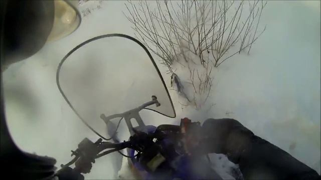 Покатушки на снегоходе Irbis Dingo T150 4. смотреть онлайн