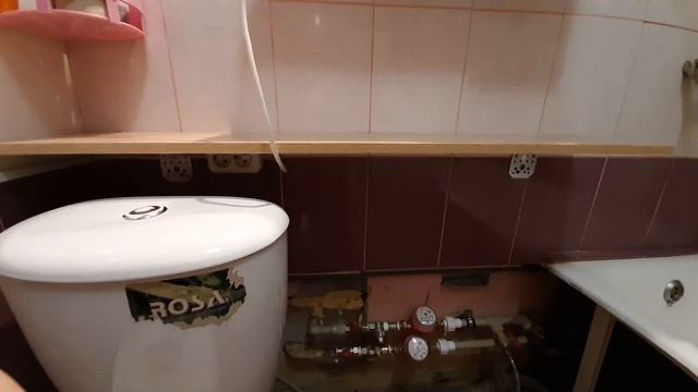 демонтаж сантех короба в санузле