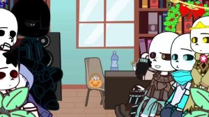 -реакция сансов АУ на- ~Найтмер в Fnf~ -