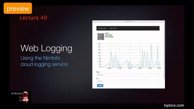 Arduino SbS Preview - Data logging to Nimbits using an Ethernet shield Part 1 of 2 смотреть онлайн