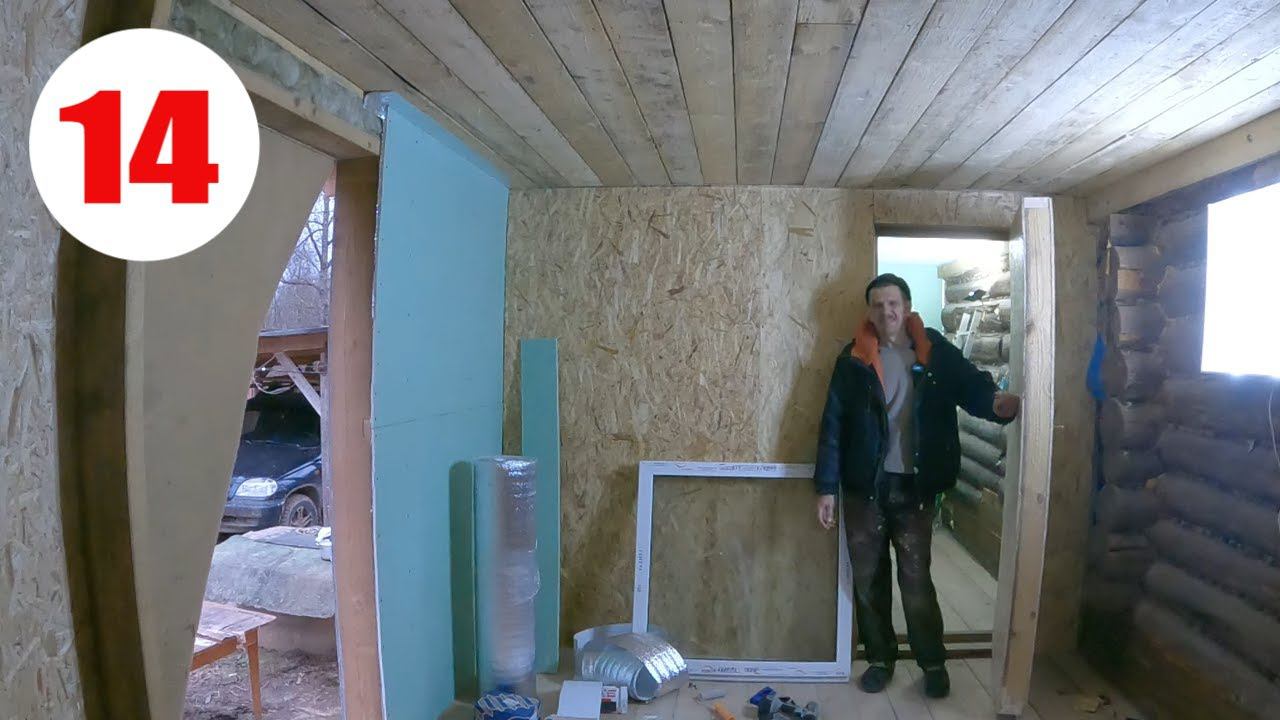 Хотел временную, но теперь это вряд ли! Пристройка к дому! 14 серия "Дверь" смотреть онлайн