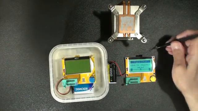 Неправильная и правильная калибровка Транзистор тестер ESR Meter Mega328 смотреть онлайн