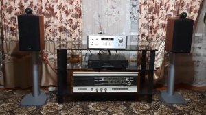 Rotel 1572mk2+b&w 805S
