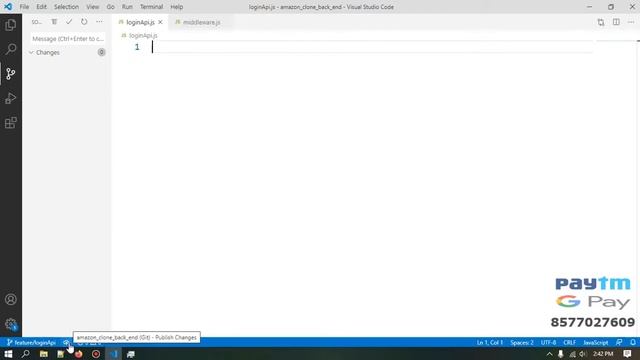 #5 How Git Used In Software Company - Back End - Amazon Clone MERN Stack - Hindi смотреть онлайн