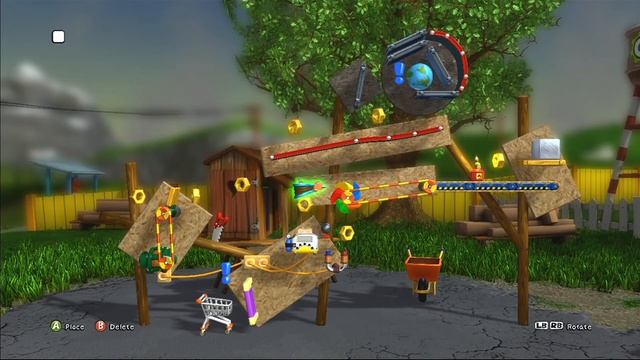 First Elements Puzzle 7 (Spring Wheel): Crazy Machines Elements смотреть онлайн