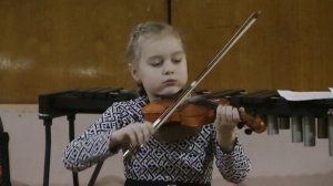 Бакланова, Марш октябрят. Скрипка