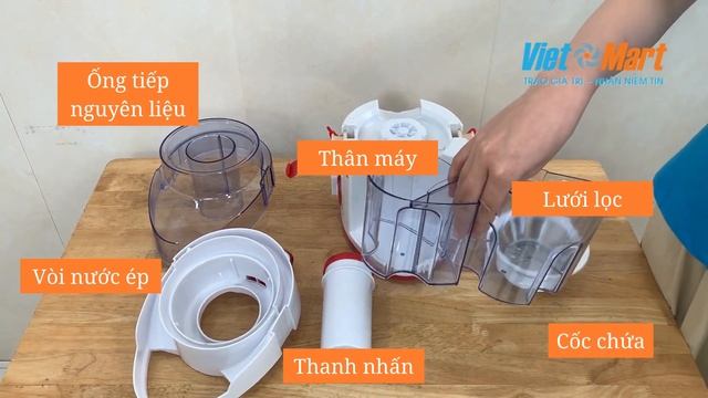 MÁY ÉP TRÁI CÂY SUNHOUSE SHD-5520: Việt Mart Review và Hướng dẫn sử dụng. смотреть онлайн