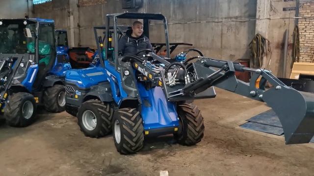 Экскаваторная рукоять для минипогрузчика MultiOne. Обзор навесного оборудования на минипогрузчике. смотреть онлайн