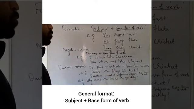 Present Simple Tense. смотреть онлайн