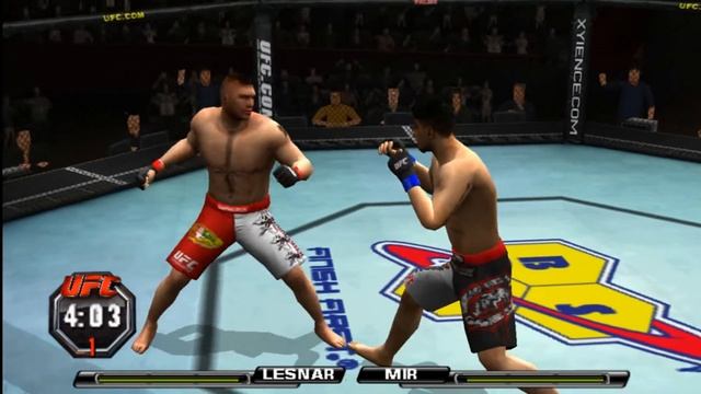 Frank Mir vs Brock Lesnar | Heavyweight Division Fight | UFC Undisputed смотреть онлайн