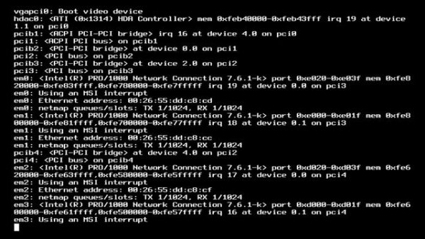PFsense install troubleshooting tips on HP t610 Plus Flexible Thin Client