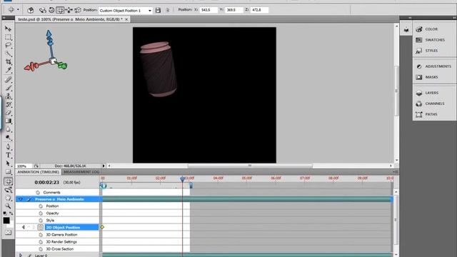 Usando o painel Animation no Photoshop CS4 смотреть онлайн