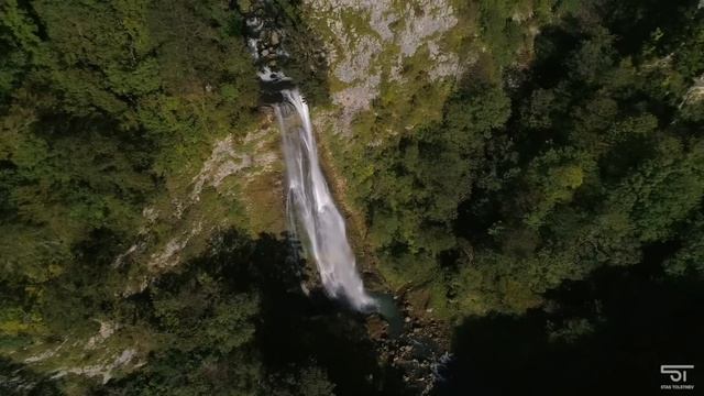 Природа Грузии, водопады и каньоны, горы Сванетии в 4К формате (Ultra HD) смотреть онлайн
