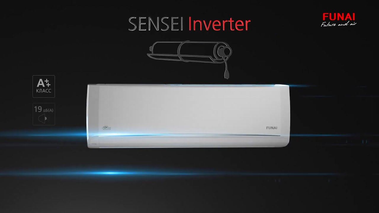 Монтаж кондиционеров FUNAI SENSEI Inverter в доме блогера Олега Солнцева смотреть онлайн
