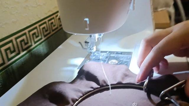 Necchi-205D. Обратная сторона строчки.