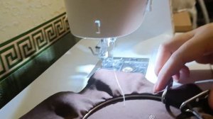 Necchi-205D. Обратная сторона строчки.