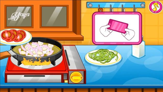 Cook Baked Lasagna - Cooking in the Kitchen Best games for kids смотреть онлайн