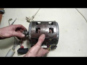 Подключение асинхронного двигателя от индезит и аристон