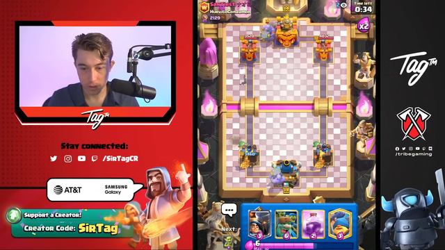FINAL DAY OF SEASON! PUSHING TO TOP of CLASH ROYALE! 🏆 смотреть онлайн