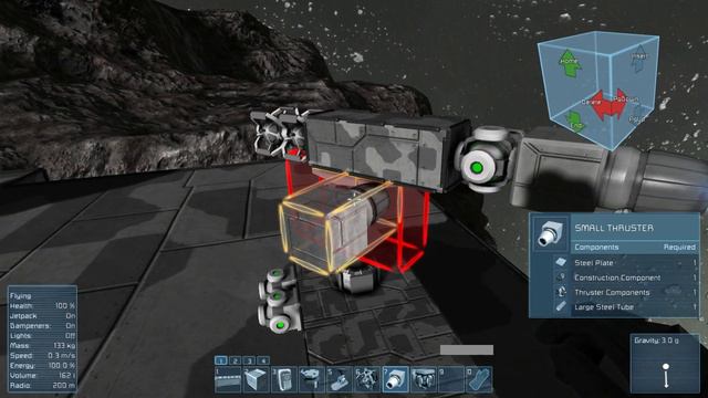 Space Engineers: Manual Gun Turret смотреть онлайн