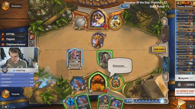 ТОП 5 МОМЕНТОВ С ГНИЛОМОРДОМ | HEARTHSTONE смотреть онлайн