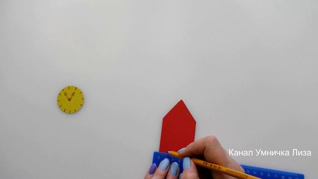 Салют. Аппликация. Поделка на 23 февраля из цветной бумаги в школу и садик своими руками. смотреть онлайн