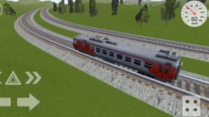 train track map mod + train mod | simple car crash physics simulator