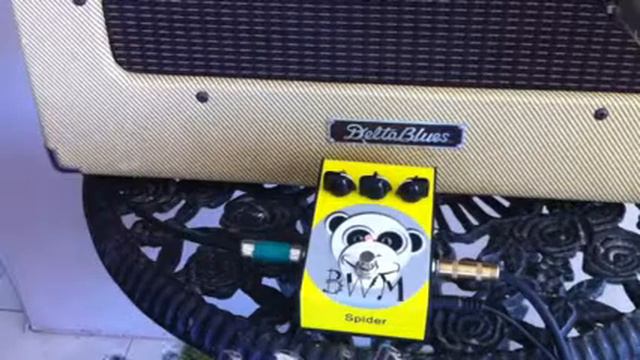 Big White Monkey Spider 808 Overdrive Pedal Older Version