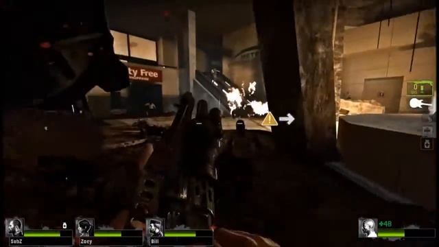 Left 4 Dead 2 - L'AEROPORT DE LA MORT !!!!!! смотреть онлайн