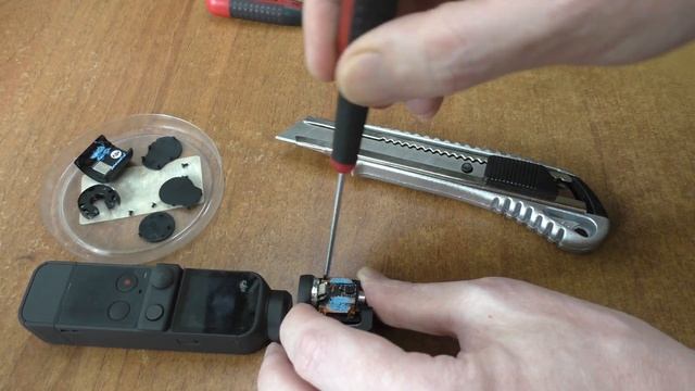 Ремонт Dji Pocket 2, разборка, сборка