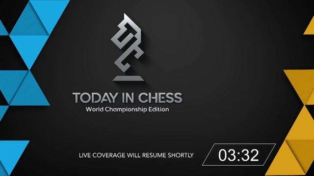 Today in Chess | World Championship Edition: Game 1 смотреть онлайн