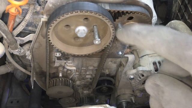 ПОЛНАЯ замена ремней ГРМ на Шкоде фабиа 1.4л