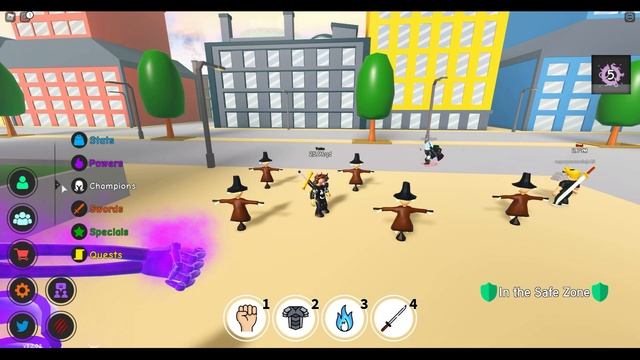 Аниме Файтинг Симулятор Босс All for one Все скилы в Роблокс!Новый код на Chikara в Описании! смотреть онлайн